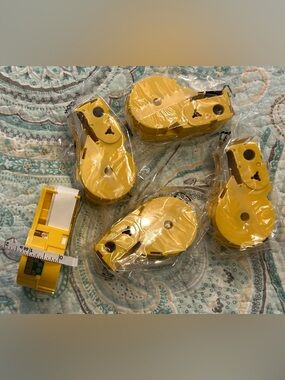 Labeling Tape - 5 Brand New Replacement Rolls for M21-750-595-WT Vinyl Labels